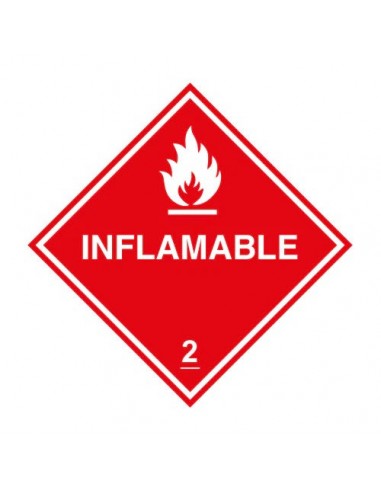 Rombo Inflamable 25 X 25