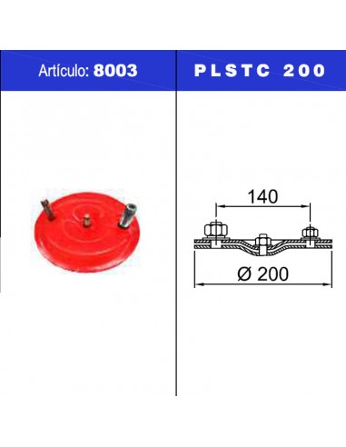 Plstc200 Platina Superior C/tapa P/tc260-170-395