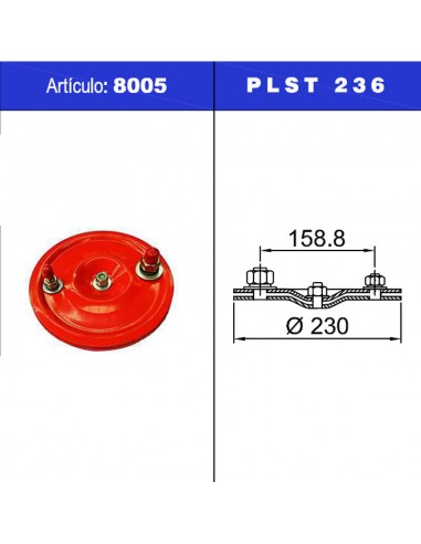 Plst236 Platin Superior C/tapa P/t300-195-370