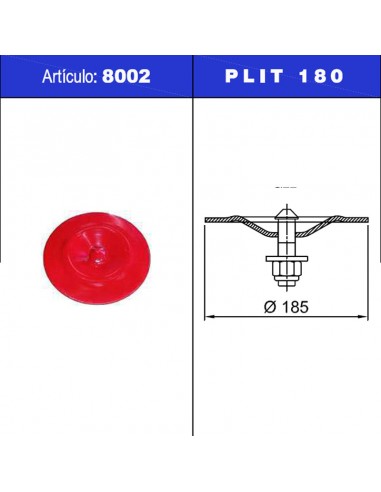 Plit180  Platina Inf. P/t240  Bulón Central De 3/4